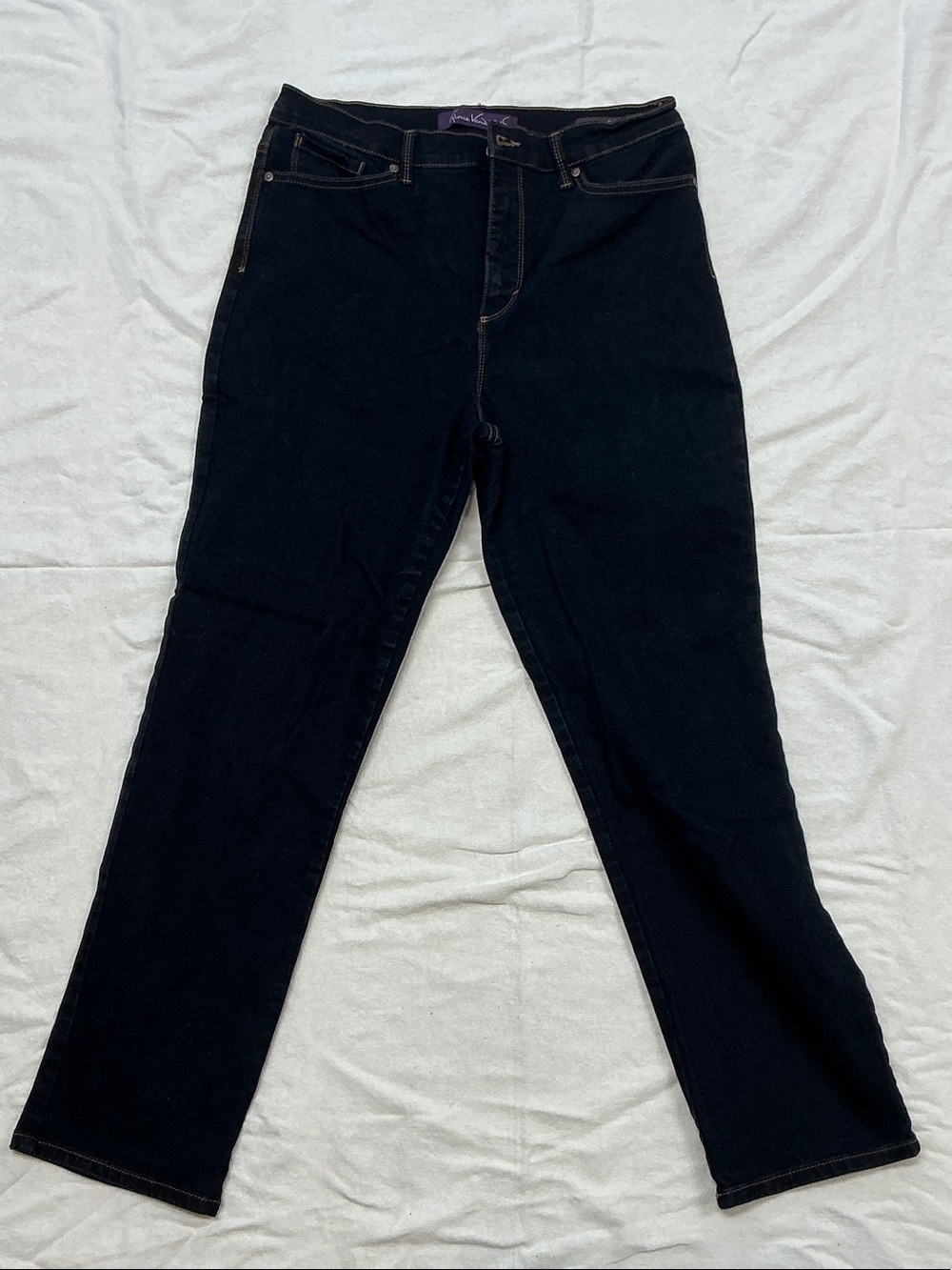 Gloria Vanderbilt Skinny Jeans with Contrast Topstitching